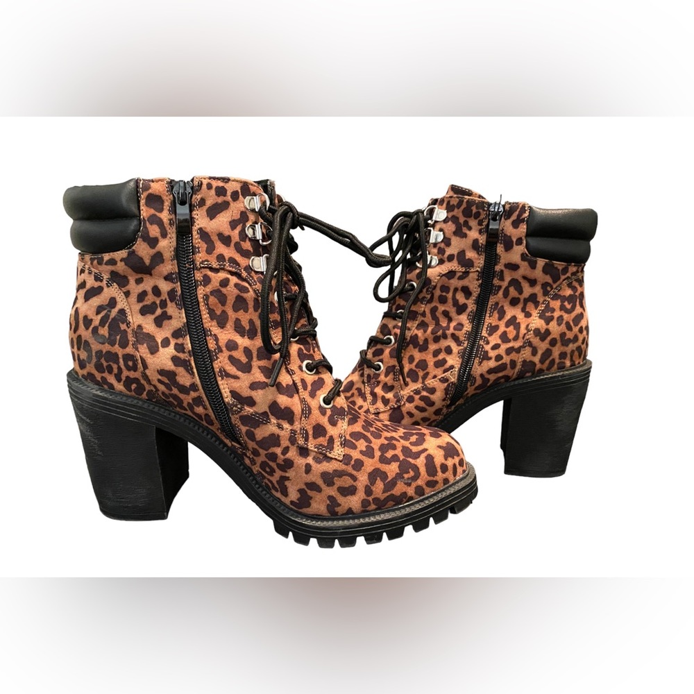 Torrid Leopard Print Boots